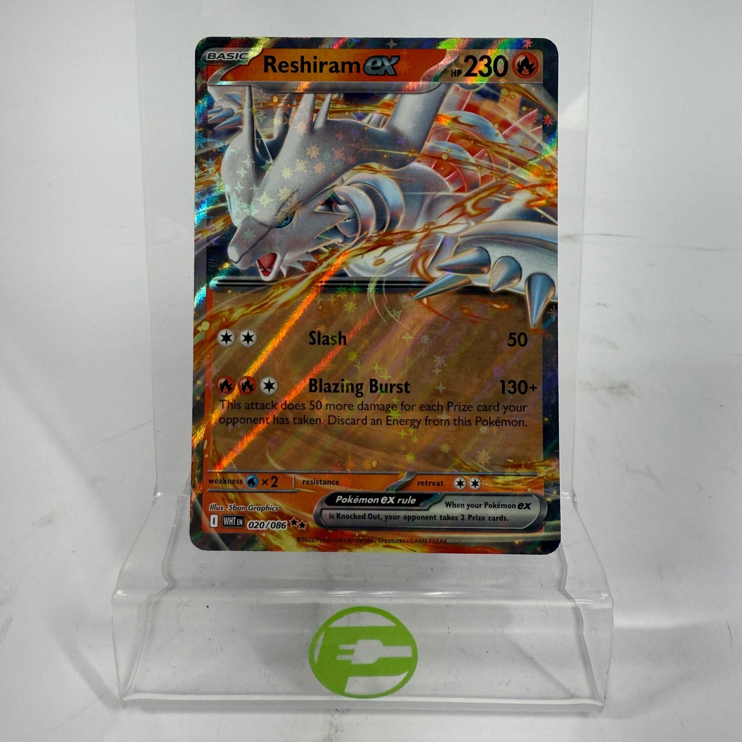 pokemon reshiram ex card Reshiram Ex #160 Prices