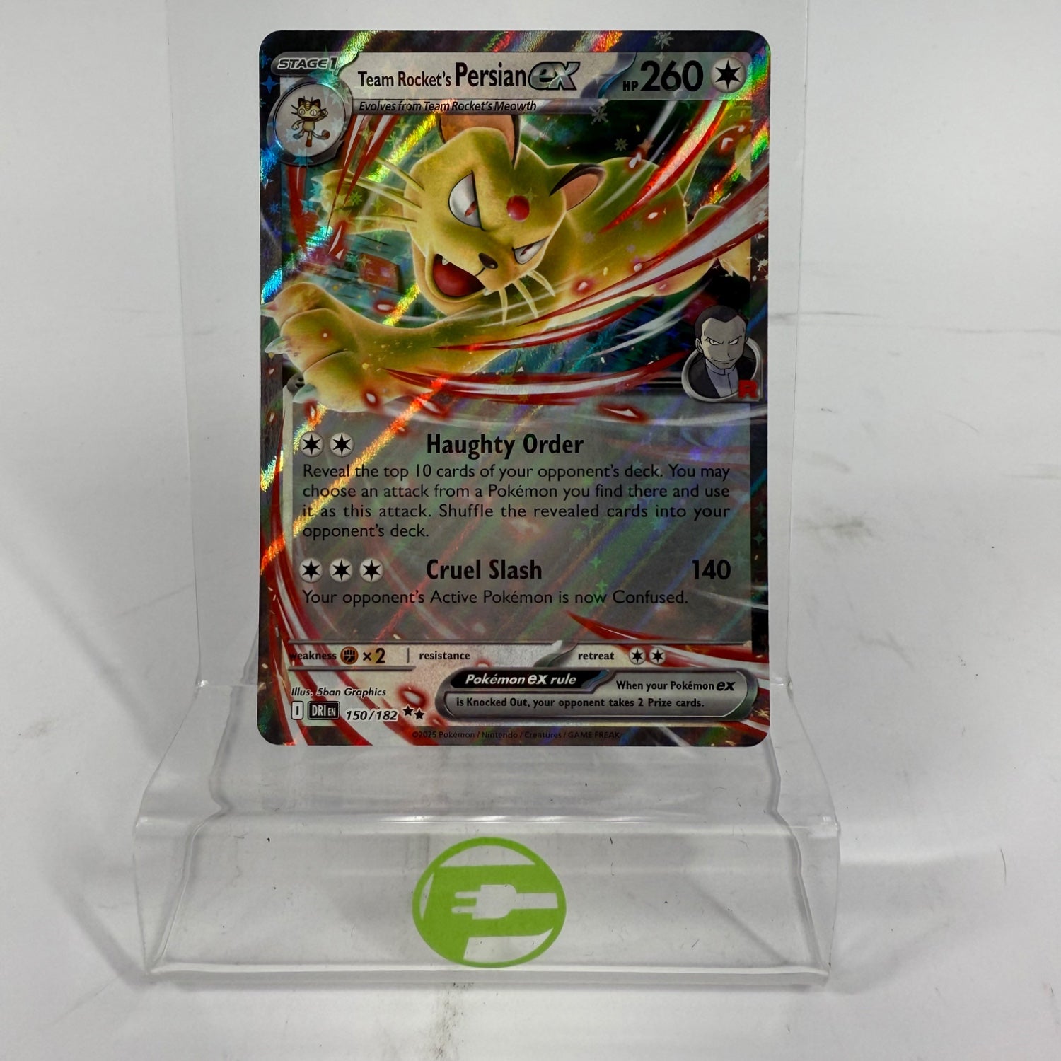 Pokmon TCG Destined Rivals Team Rocket's Persian ex 150/182 English PayMore Irving Pokmon TCG Destined Rivals Team Rocket's Persian ex 150/182 English PayMore Irving