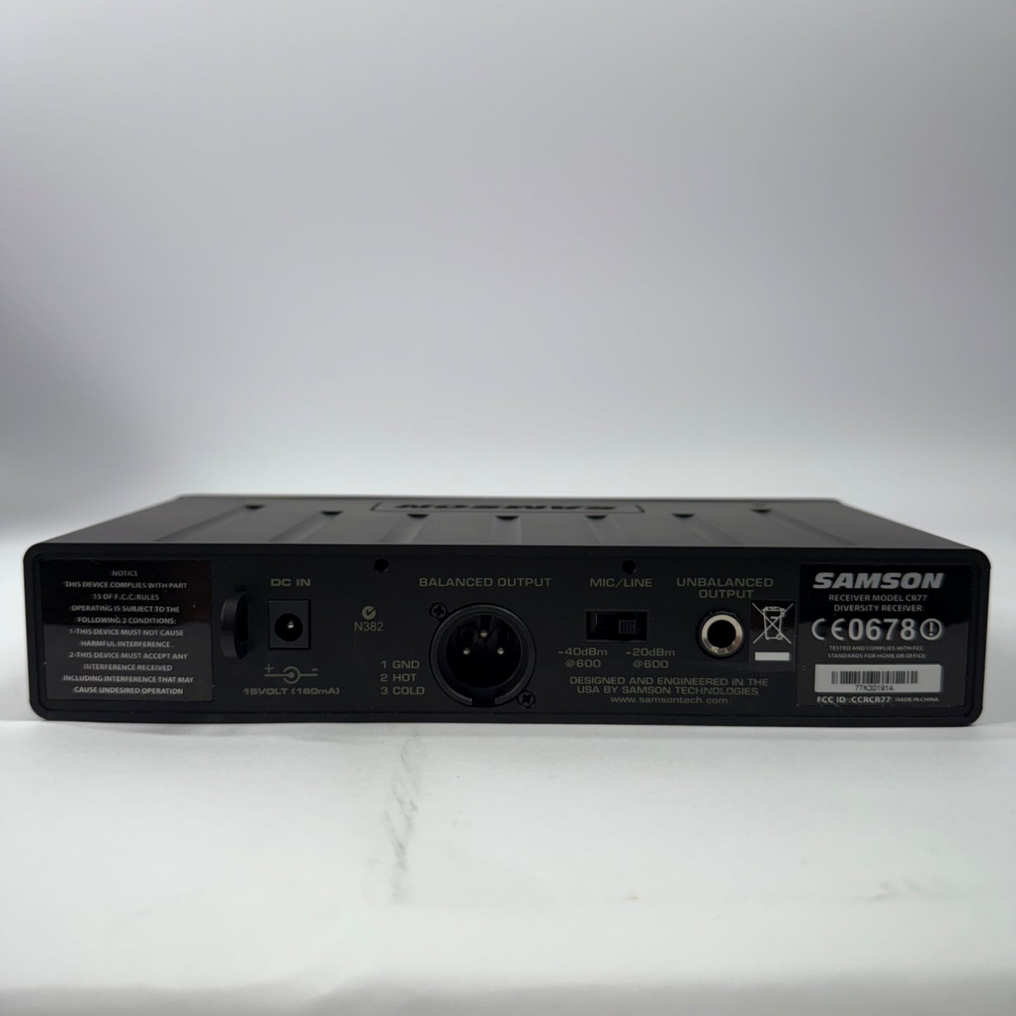 SAMSON AirLine 77 Diversity Receiver CR77
