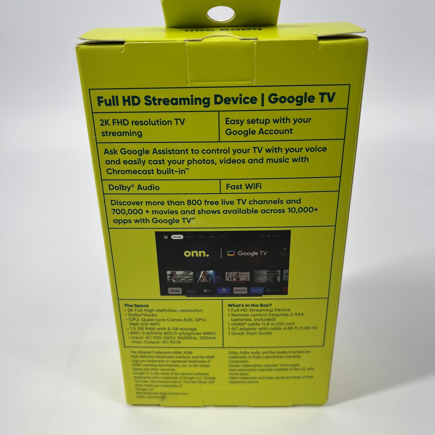 New Onn. Full HD Streaming Device