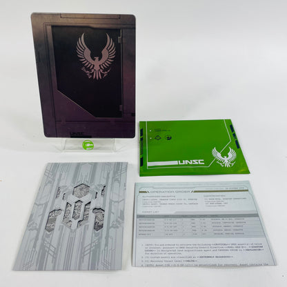Halo 5 Guardians Limited Edition Steelbook 3d Cut Models No Disc