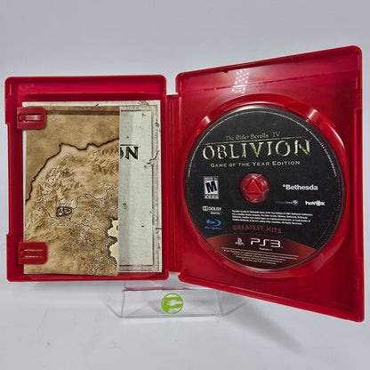 Elder Scrolls IV Oblivion [Game of the Year] (Sony PlayStation 3 PS3, 2007)