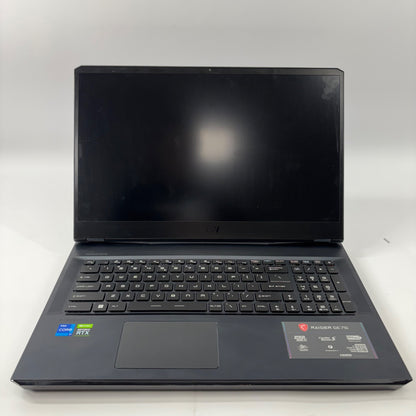 MSI Raider GE76 MS-17K4 17.3" i7-12700H 2.7GHz 16GB RAM 1TB SSD GeForce RTX 3060