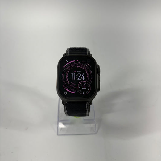 Factory Unlocked Apple Watch Ultra 3 49MM Graphite Titanium Midnight Sport Band