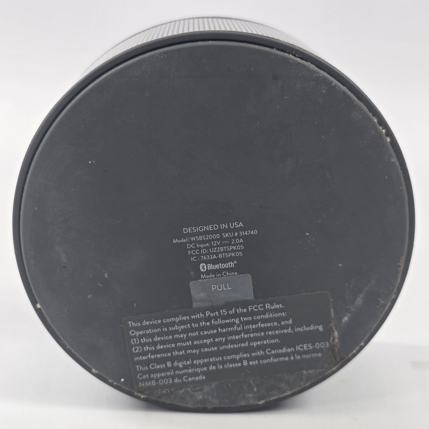 Williams Sonoma Wireless Speaker WSBS2000