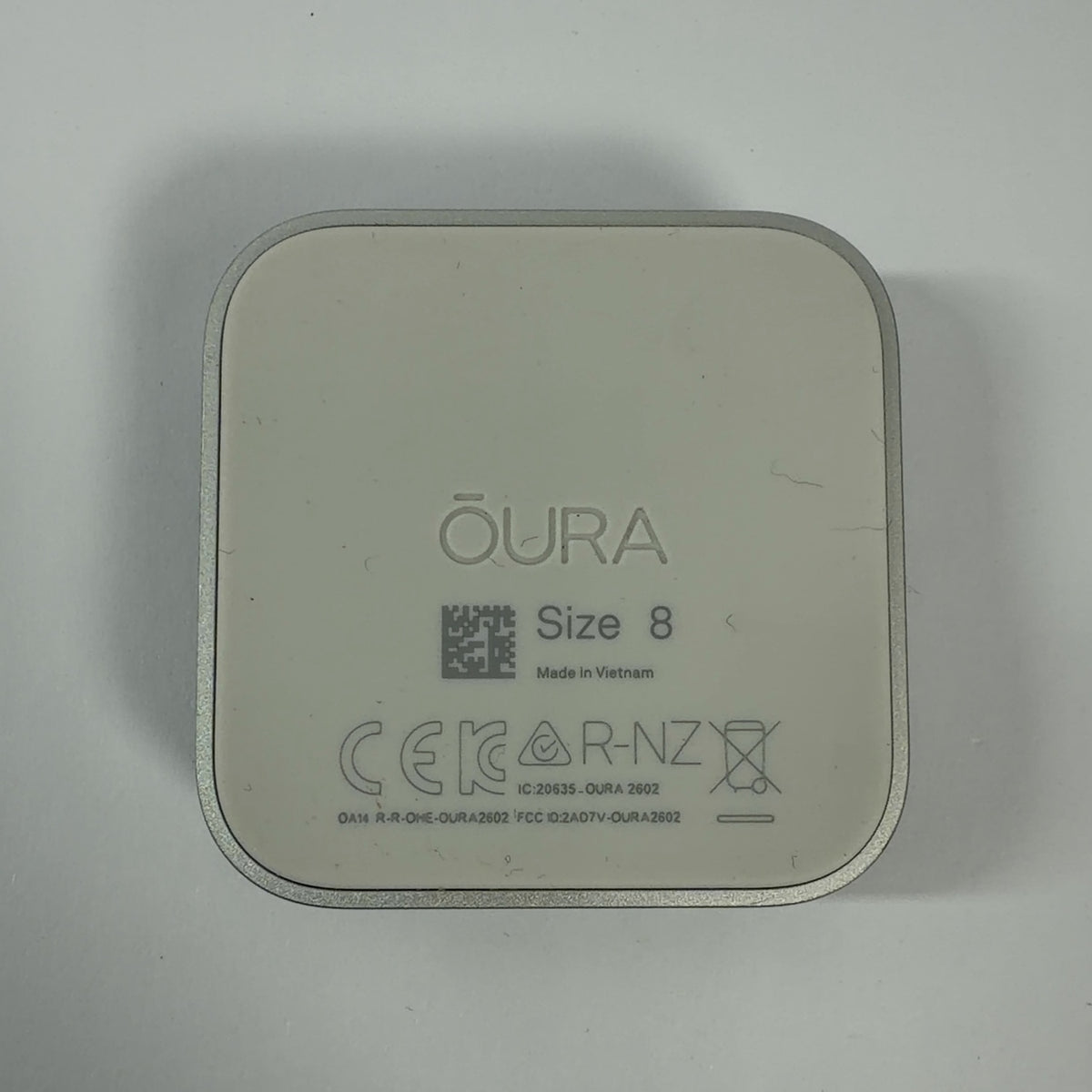 Oura Ring Gen 5 Size 8 Black Titanium Smart Ring 