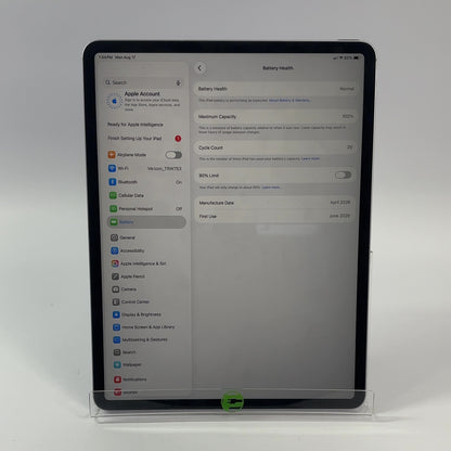 WiFi Only Apple iPad Air 13" M4 128GB Purple MH9G4LL/A