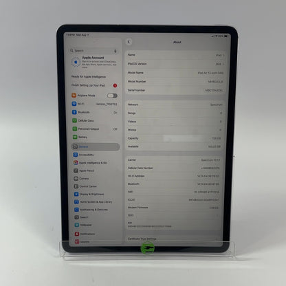 WiFi Only Apple iPad Air 13" M4 128GB Purple MH9G4LL/A