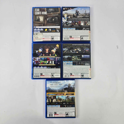 Lot of 5 Sony PlayStation 4 PS4 Games