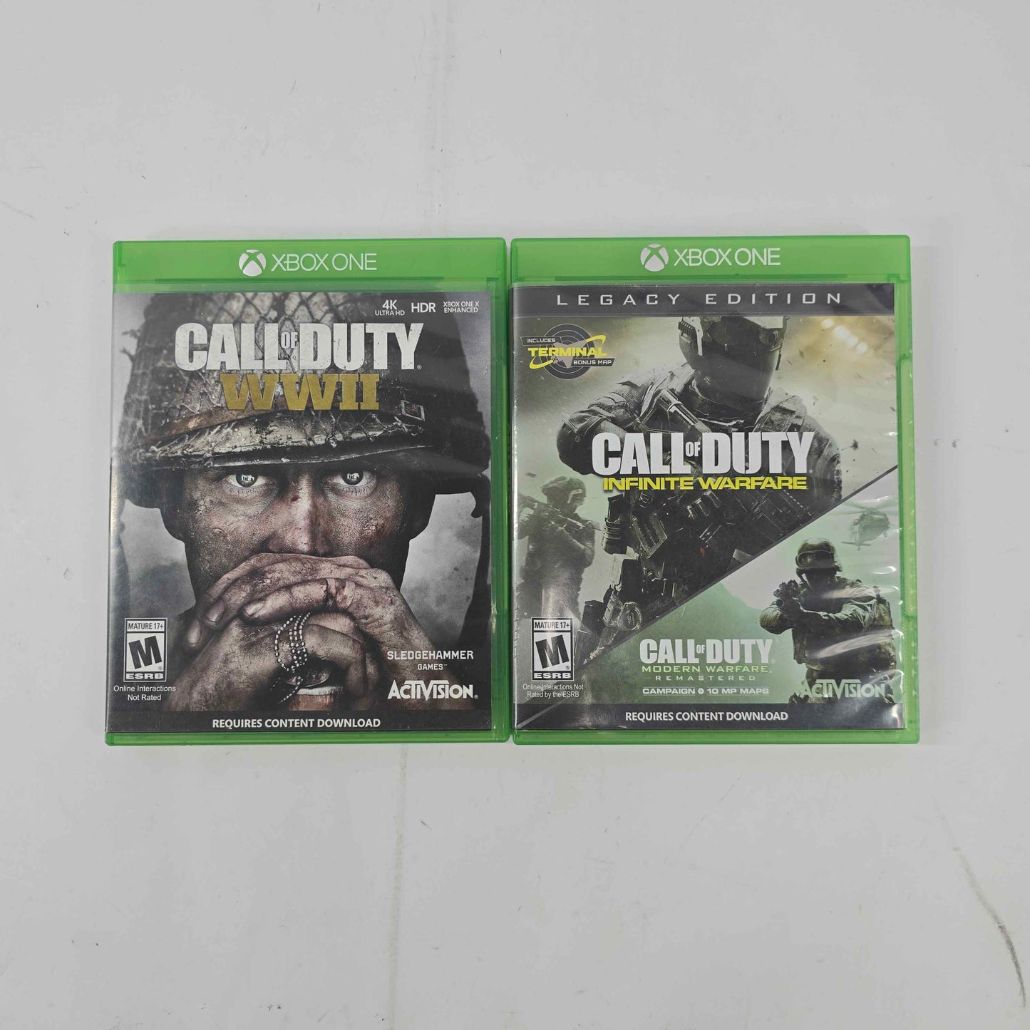 Lot of 2 Microsoft Xbox One Games