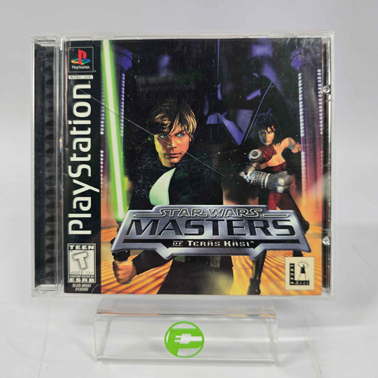 Star Wars Masters of Teras Kasi (Sony PlayStation 1 PS1, 1997)