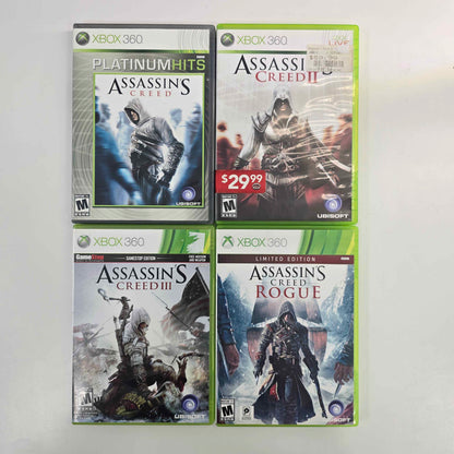 Lot of 5 Microsoft Xbox 360 Games