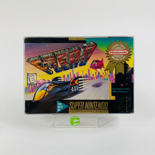 F-Zero (Super Nintendo SNES) CIB