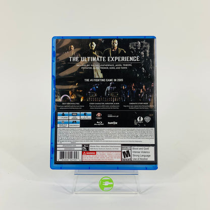 Mortal Kombat XL (Sony PlayStation 4 PS4, 2016)