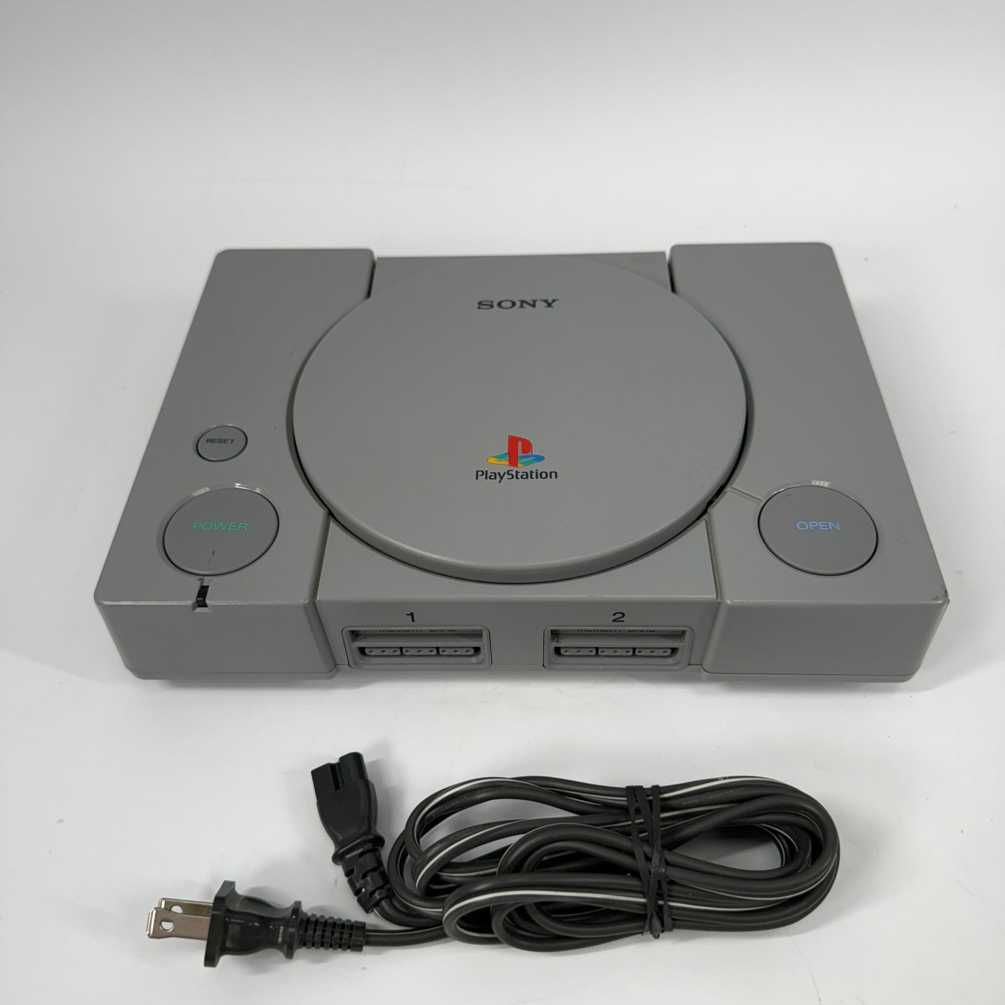 Sony PlayStation 1 PS1 Silver Console Gaming System SCPH-7501